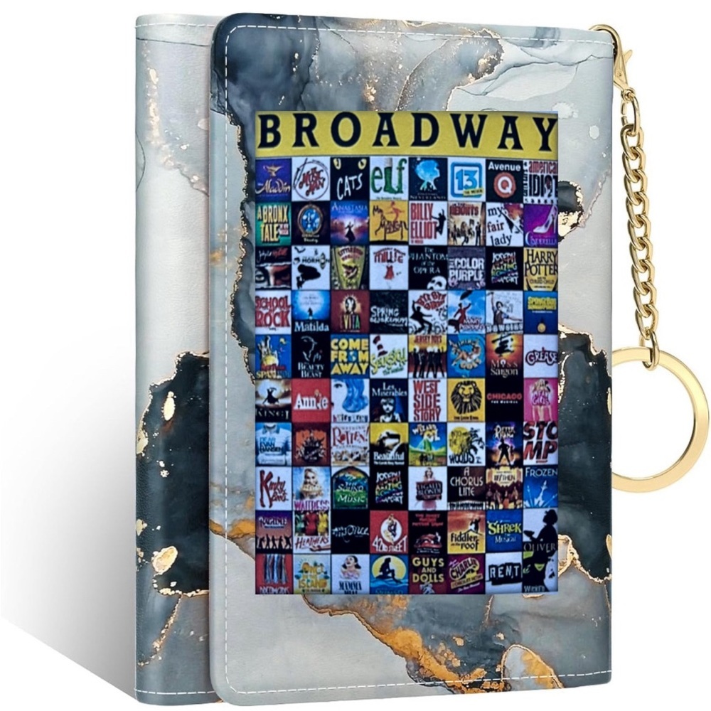 *30off3* NWT.Broadway Credit Card Slim Wallet with 7 Card Slots & ID Window.